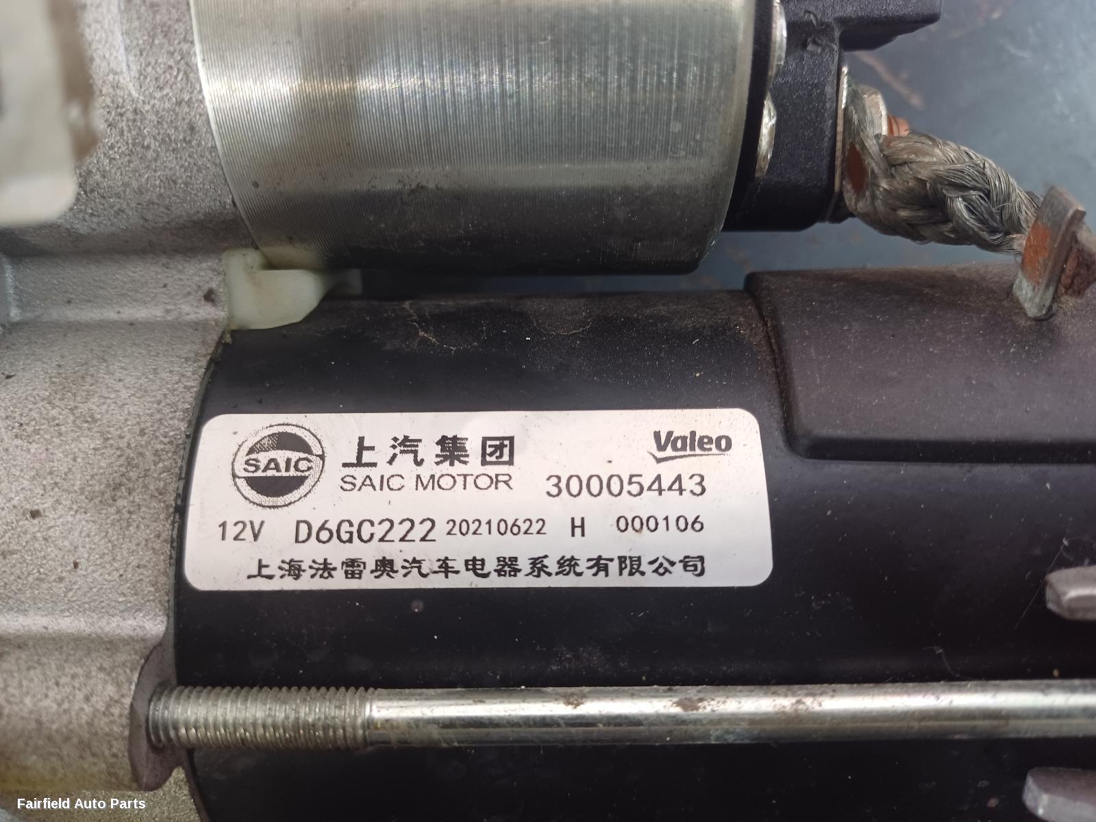 2016-2024 Mg Mg3 Starter