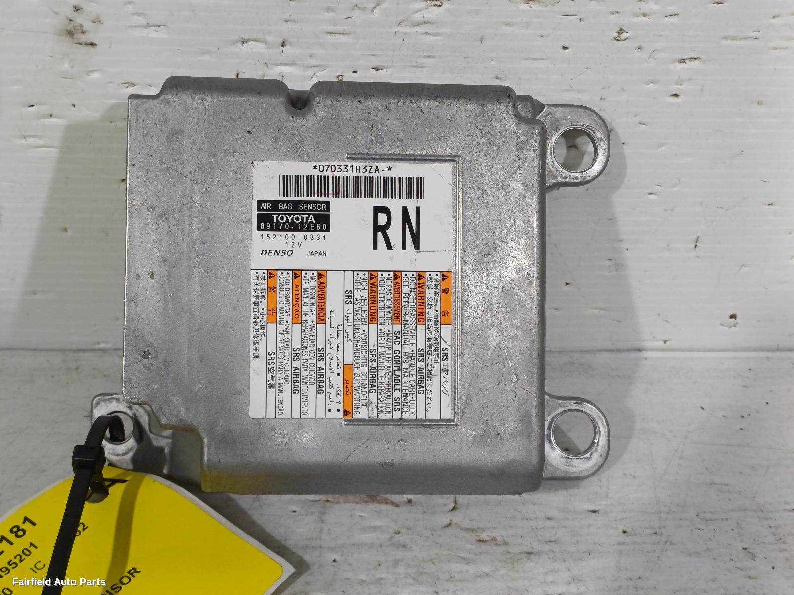 2018-2026 Toyota Corolla Airbag Module Sensor