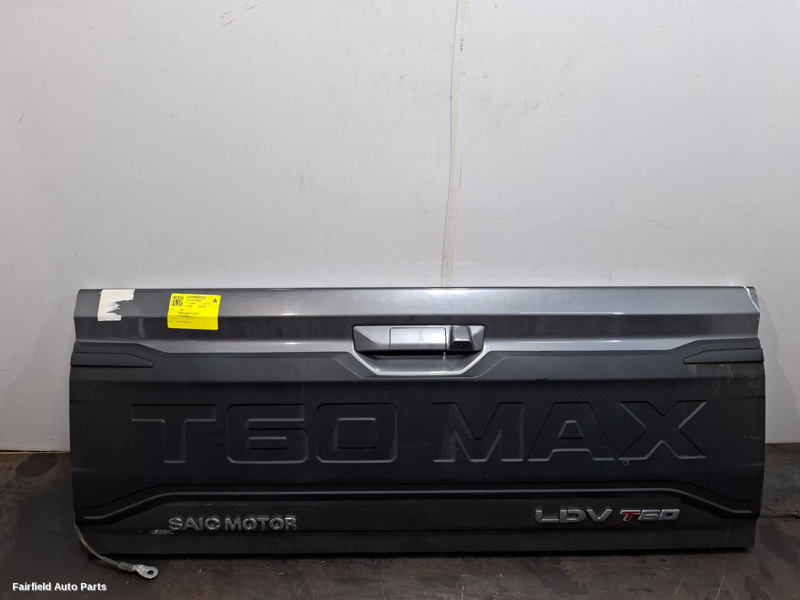2021-2025 Ldv T60 Bootlid Tailgate