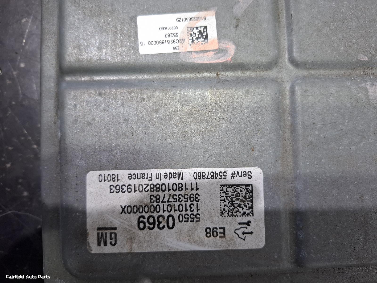 2012-2020 Holden Colorado Ecu