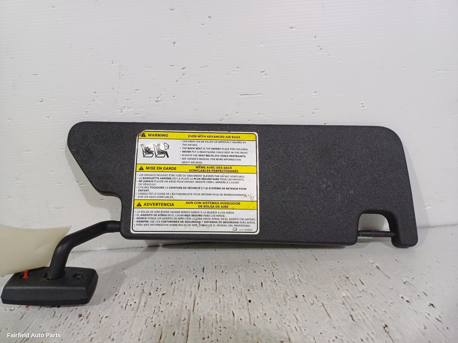 2007-2018 Jeep Wrangler Sunvisor