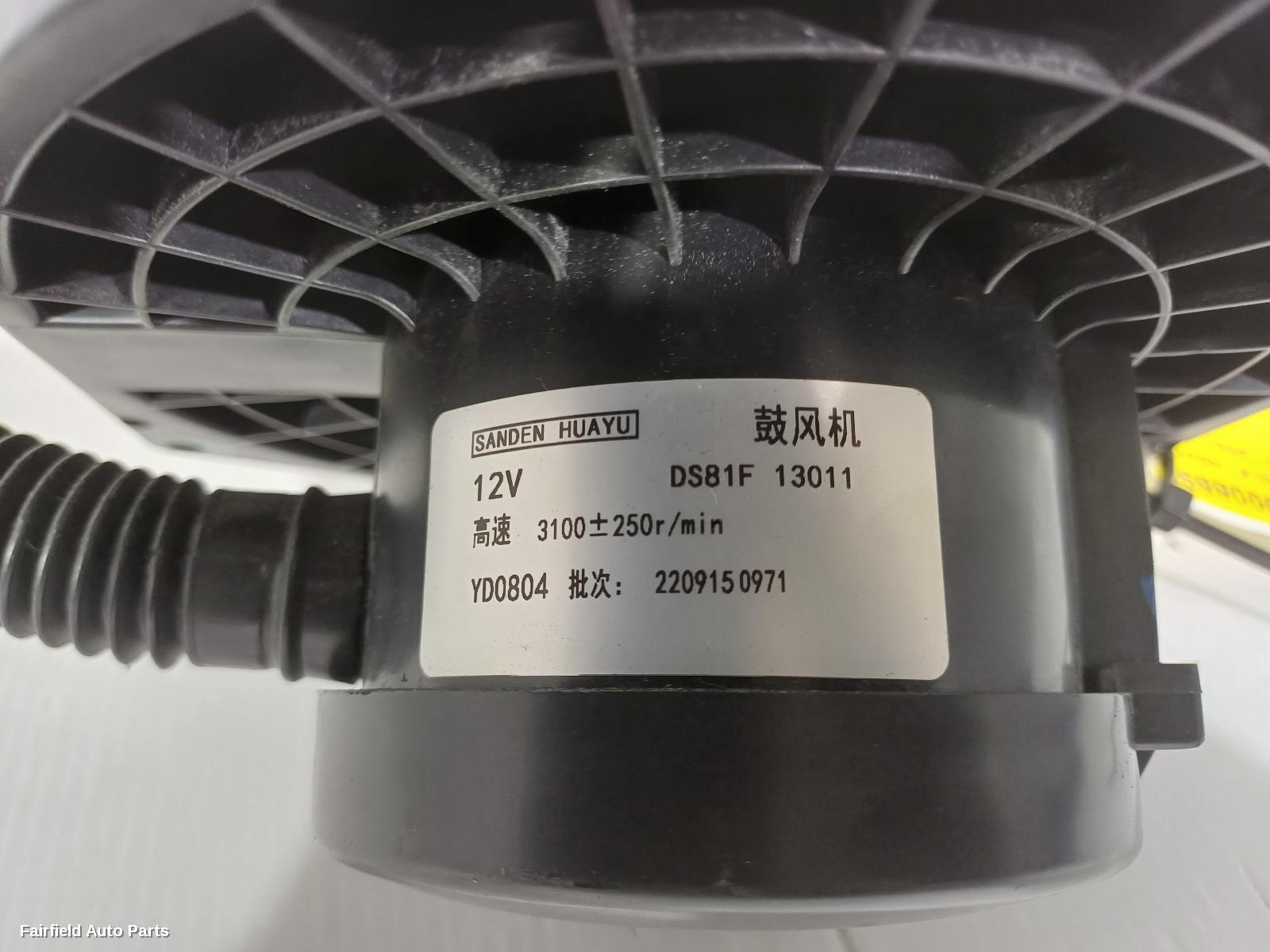 2021-2025 Ldv T60 Heater Fan Motor