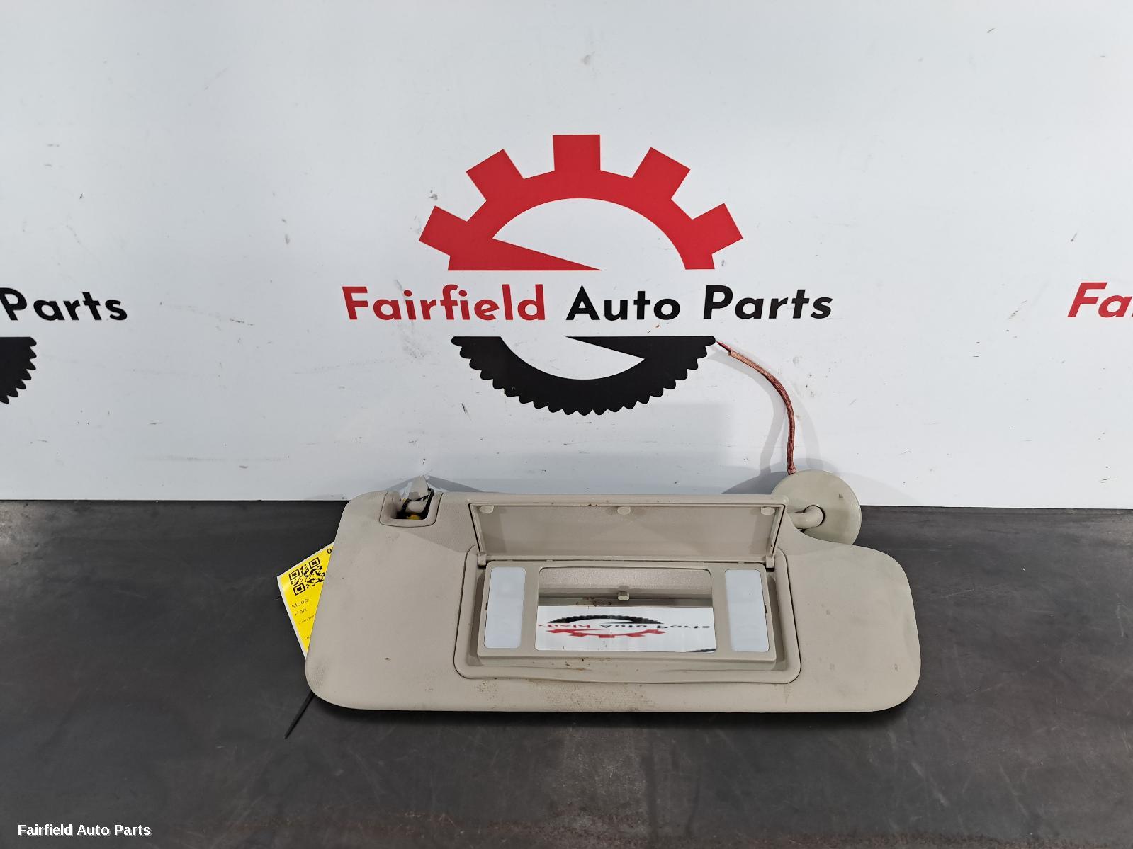 2017-2020 Holden Commodore Sunvisor
