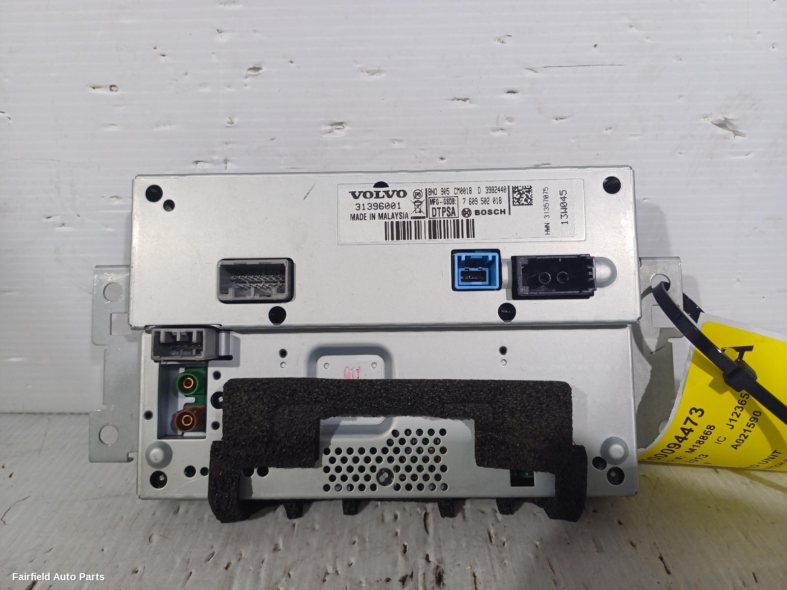 2010-2018 Volvo S60/v60 Radio Cd Dvd Sat Tv