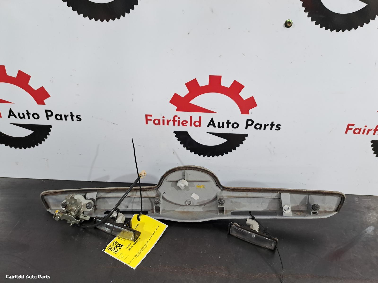 2006-2011 Toyota Camry Rear Garnish
