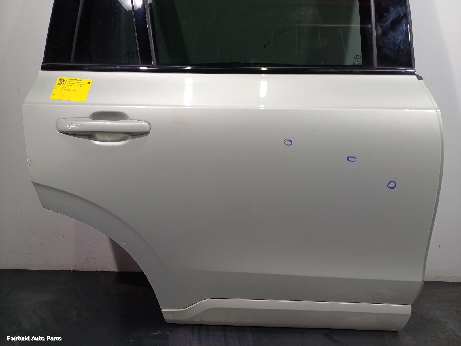 2015-2026 Volvo Xc90 Right Rear Door Sliding