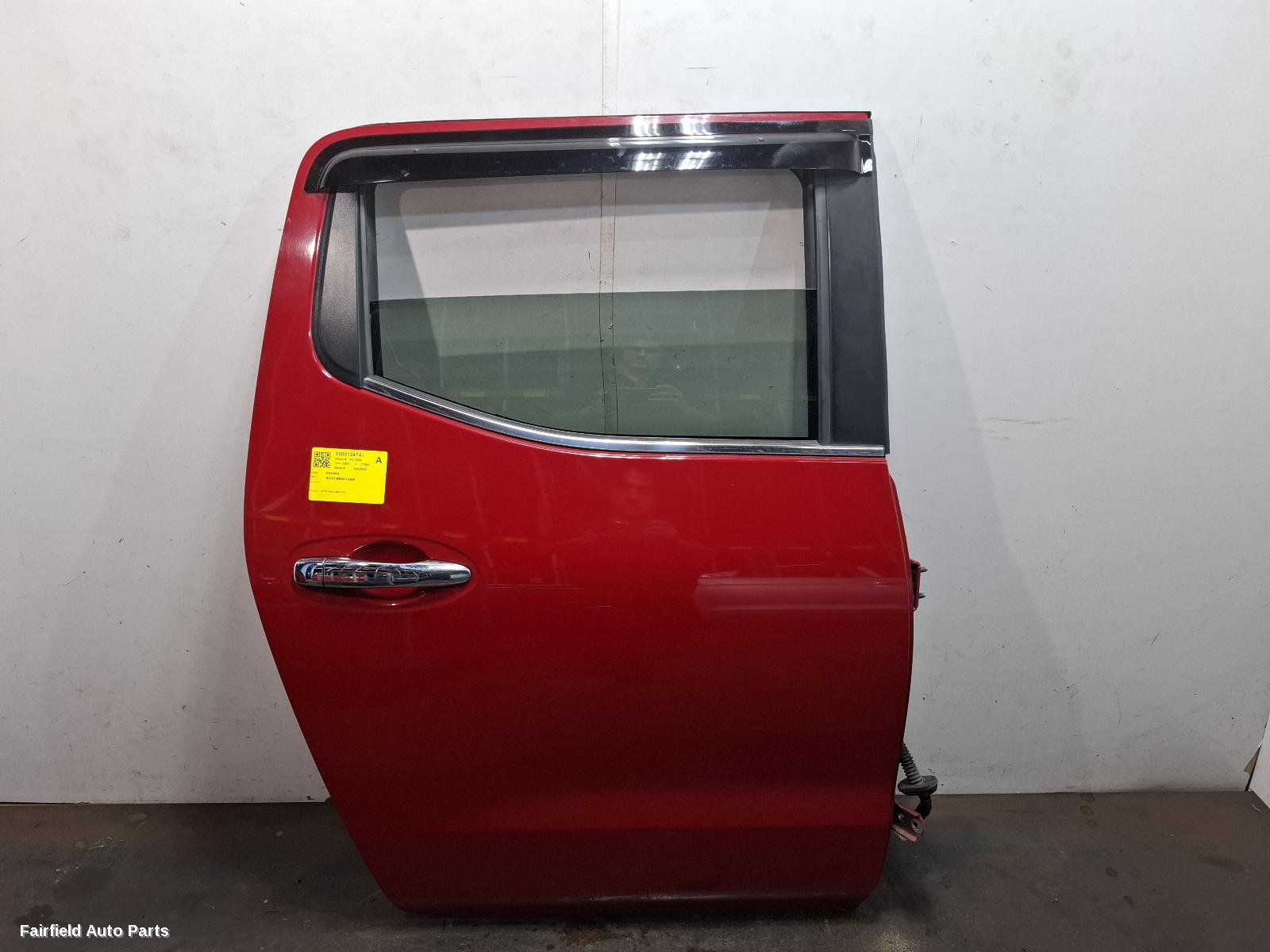2015-2025 Nissan Navara Right Rear Door Sliding