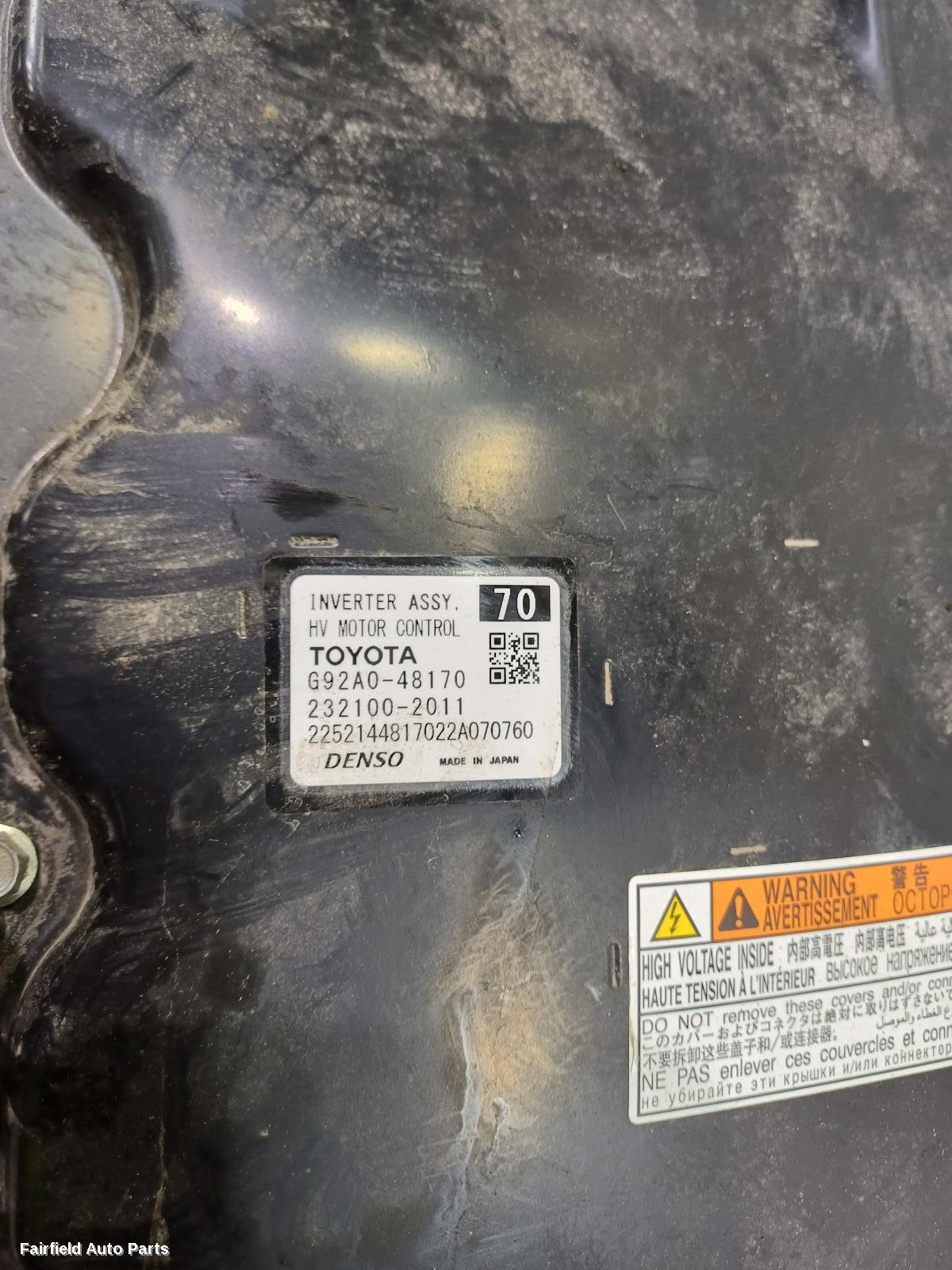 2021-2025 Toyota Kluger Inverter