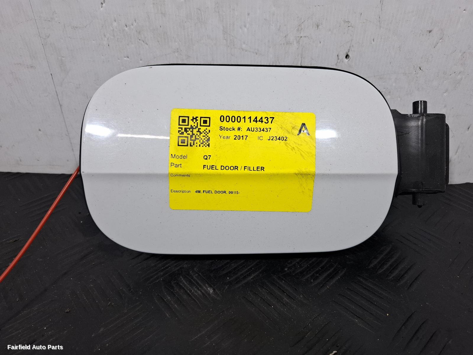 2015-2025 Audi Q7 Fuel Door   Filler