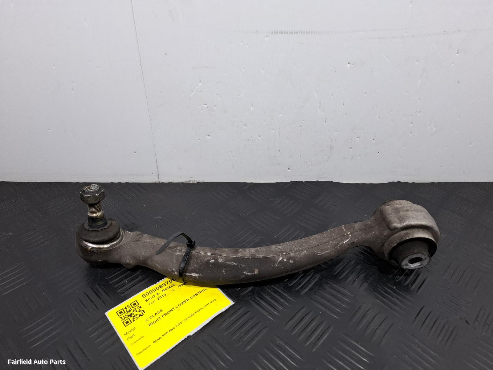 2011-2015 Mercedes C Class Right Front Lower Control Arm