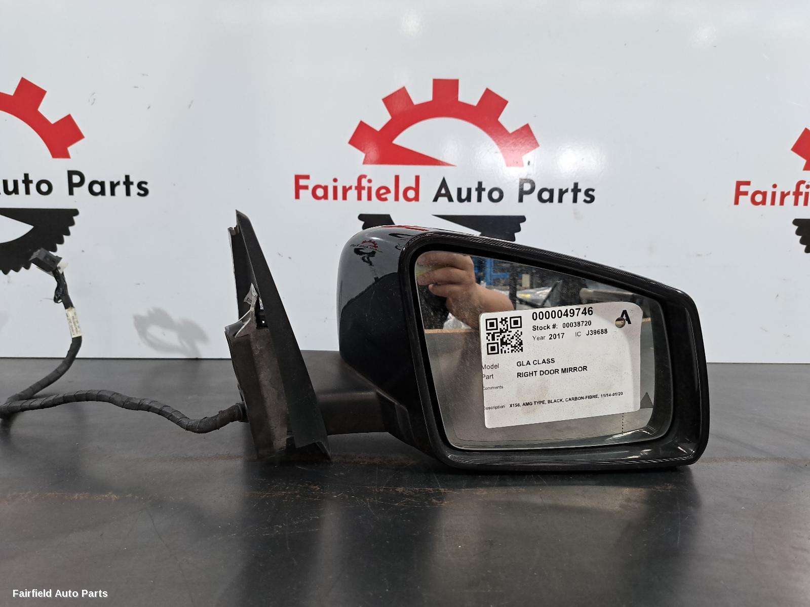 2014-2020 Mercedes Gla Class Right Door Mirror
