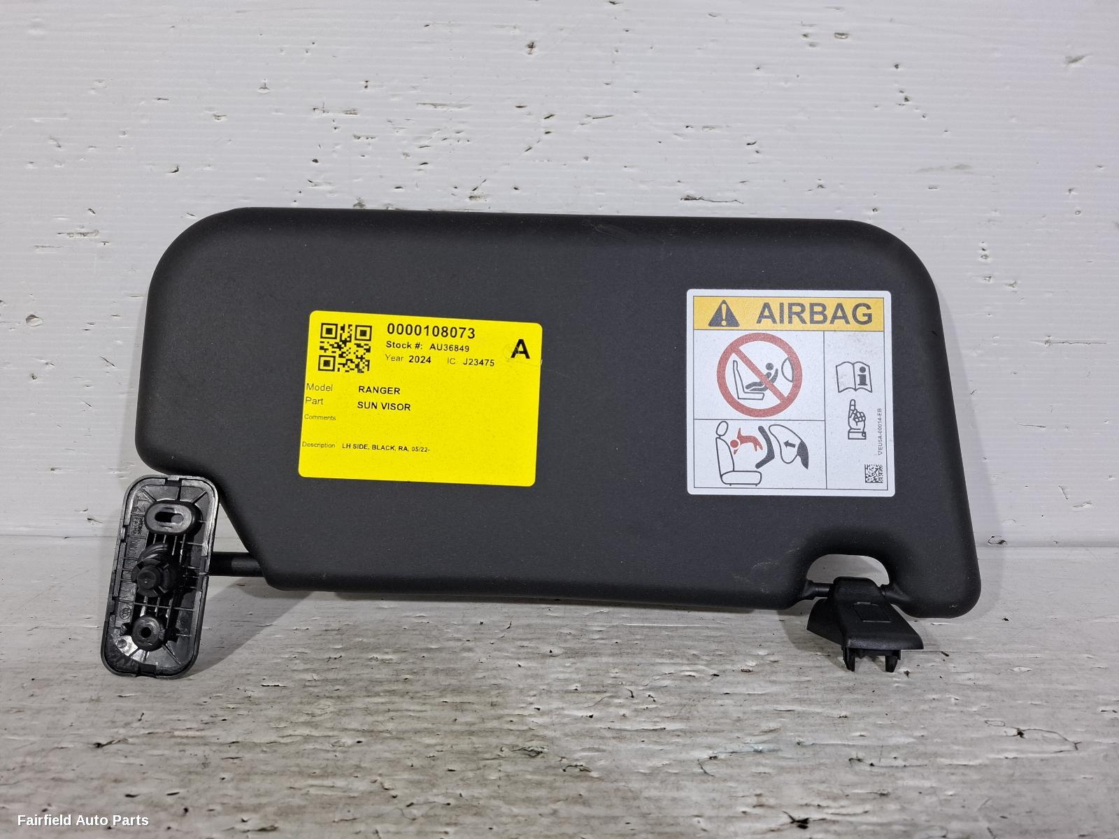 2022-2026 Ford Ranger Sunvisor