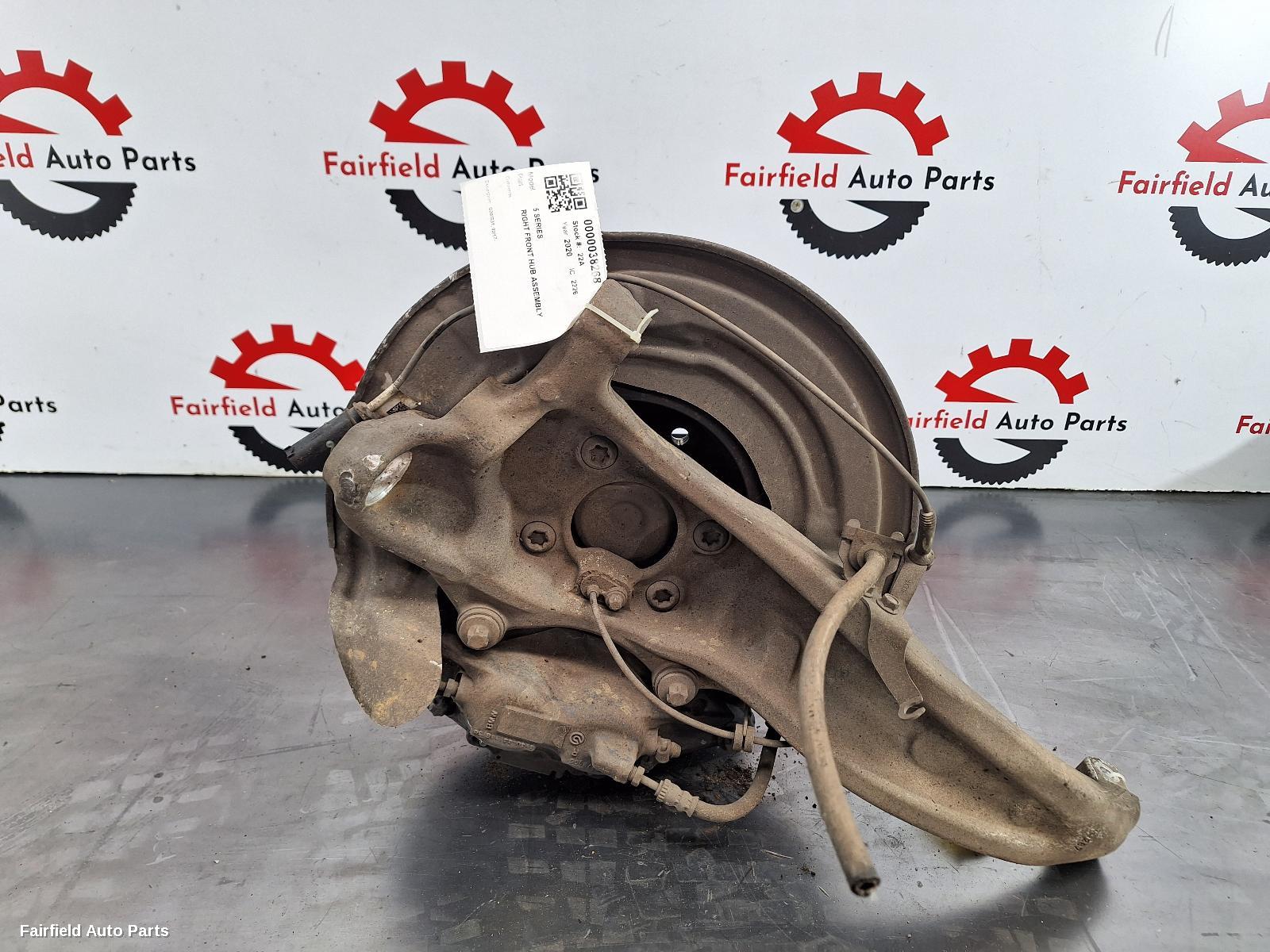 2017-2023 Bmw 5 Series Right Front Hub Assembly