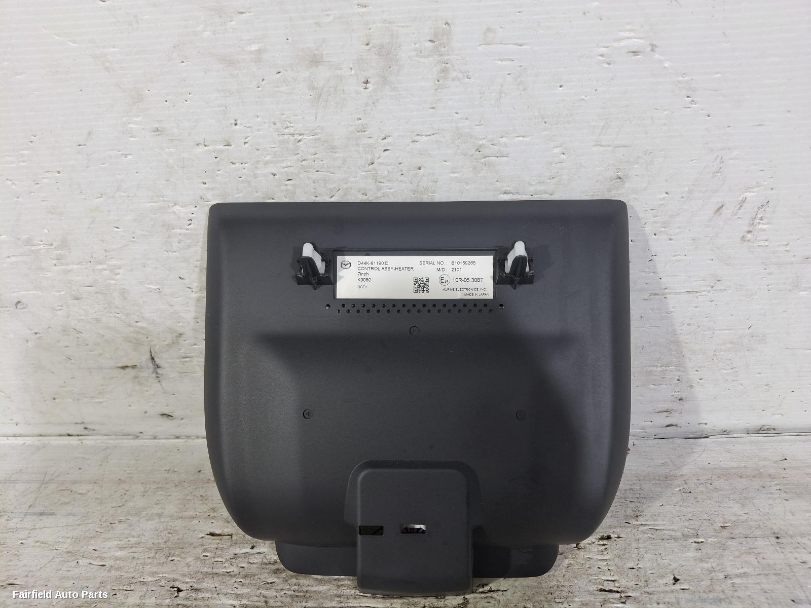 2020-2025 Mazda Mx30 Heater Ac Controls