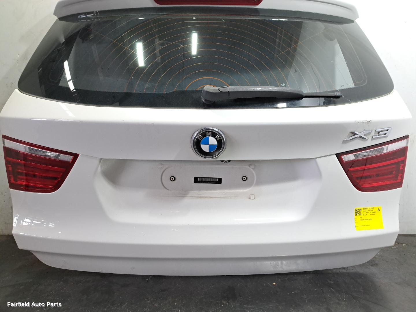 2010-2017 Bmw X3 Bootlid Tailgate