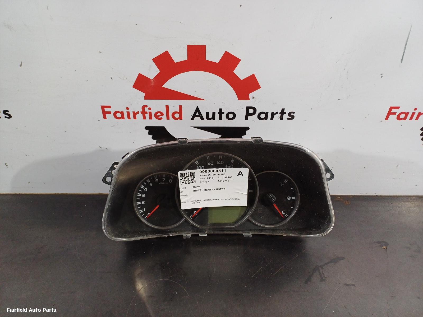 2015-2018 Toyota Rav4 Instrument Cluster