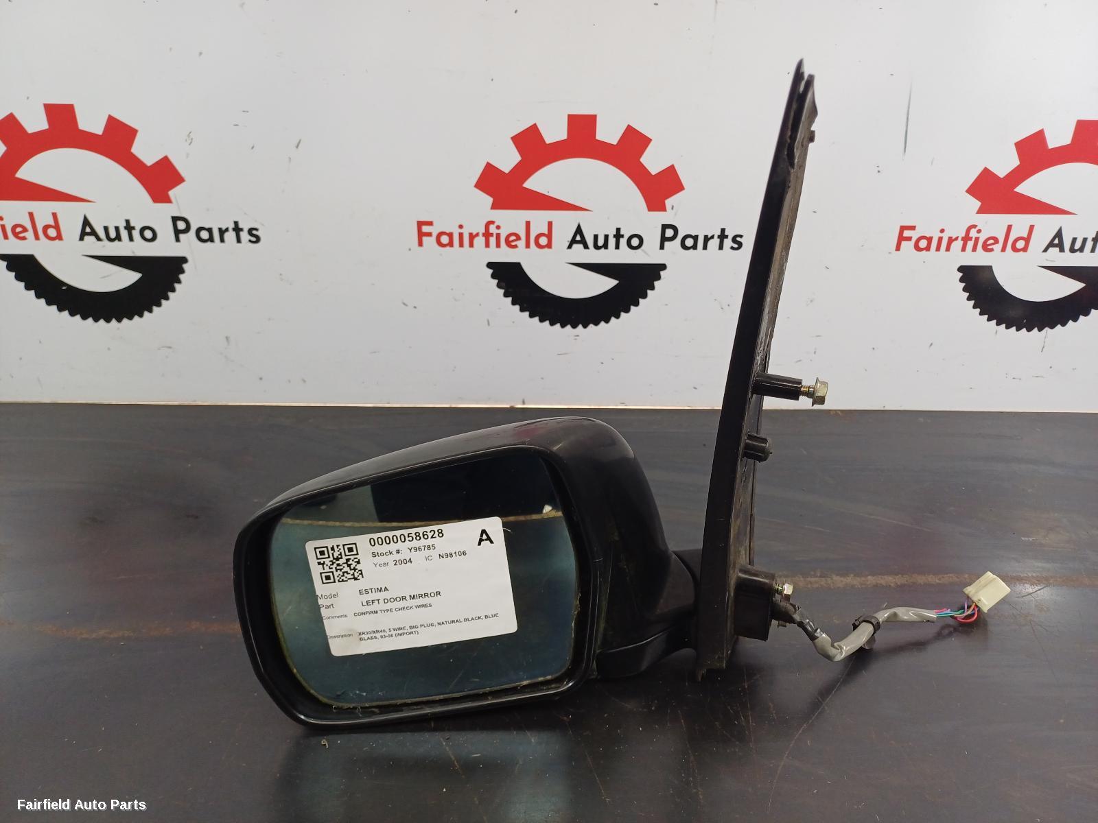 2003-2006 Toyota Estima Left Door Mirror