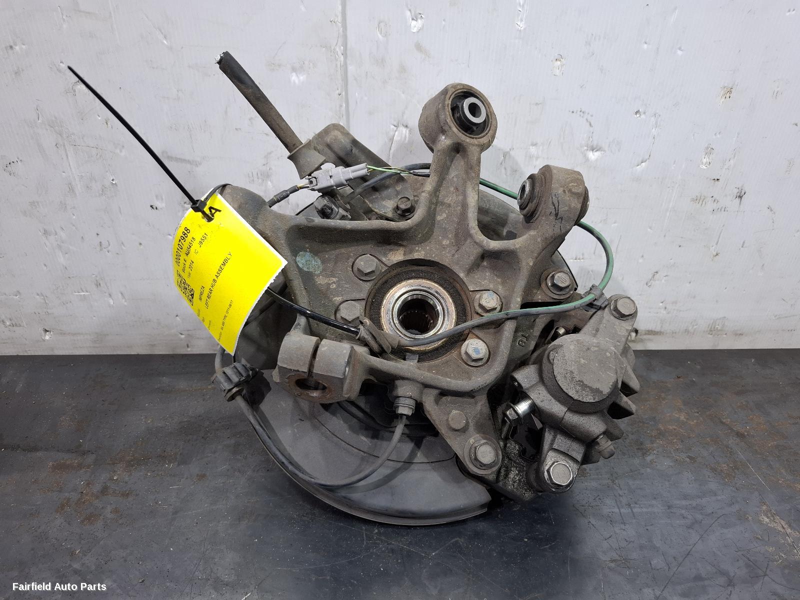 2011-2017 Subaru Impreza Left Rear Hub Assembly