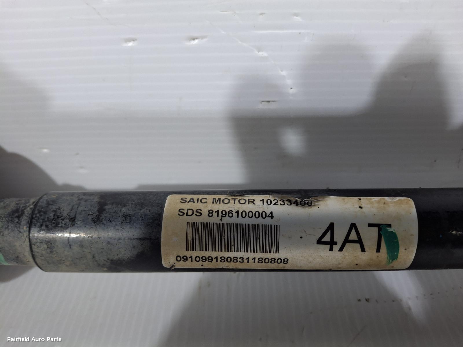 2017-2024 Mg Zs Right Driveshaft