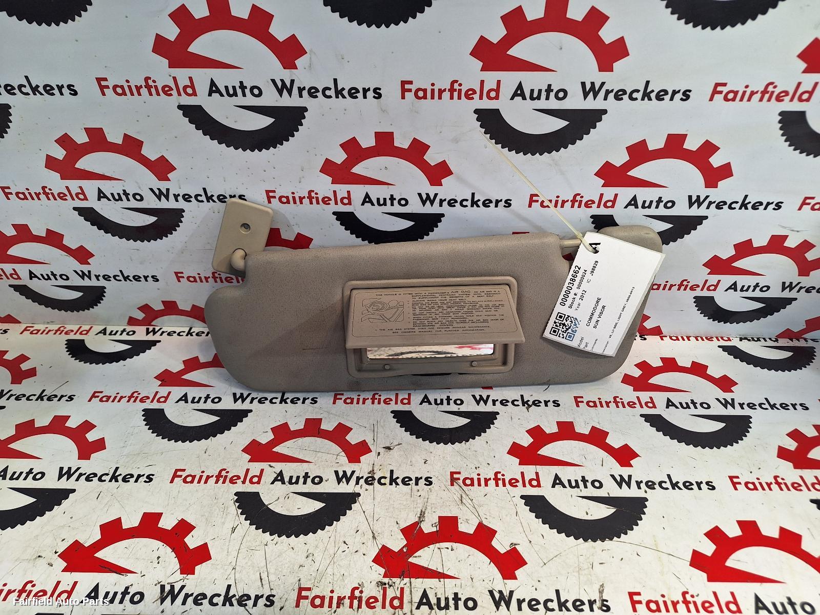 2006-2013 Holden Commodore Sunvisor
