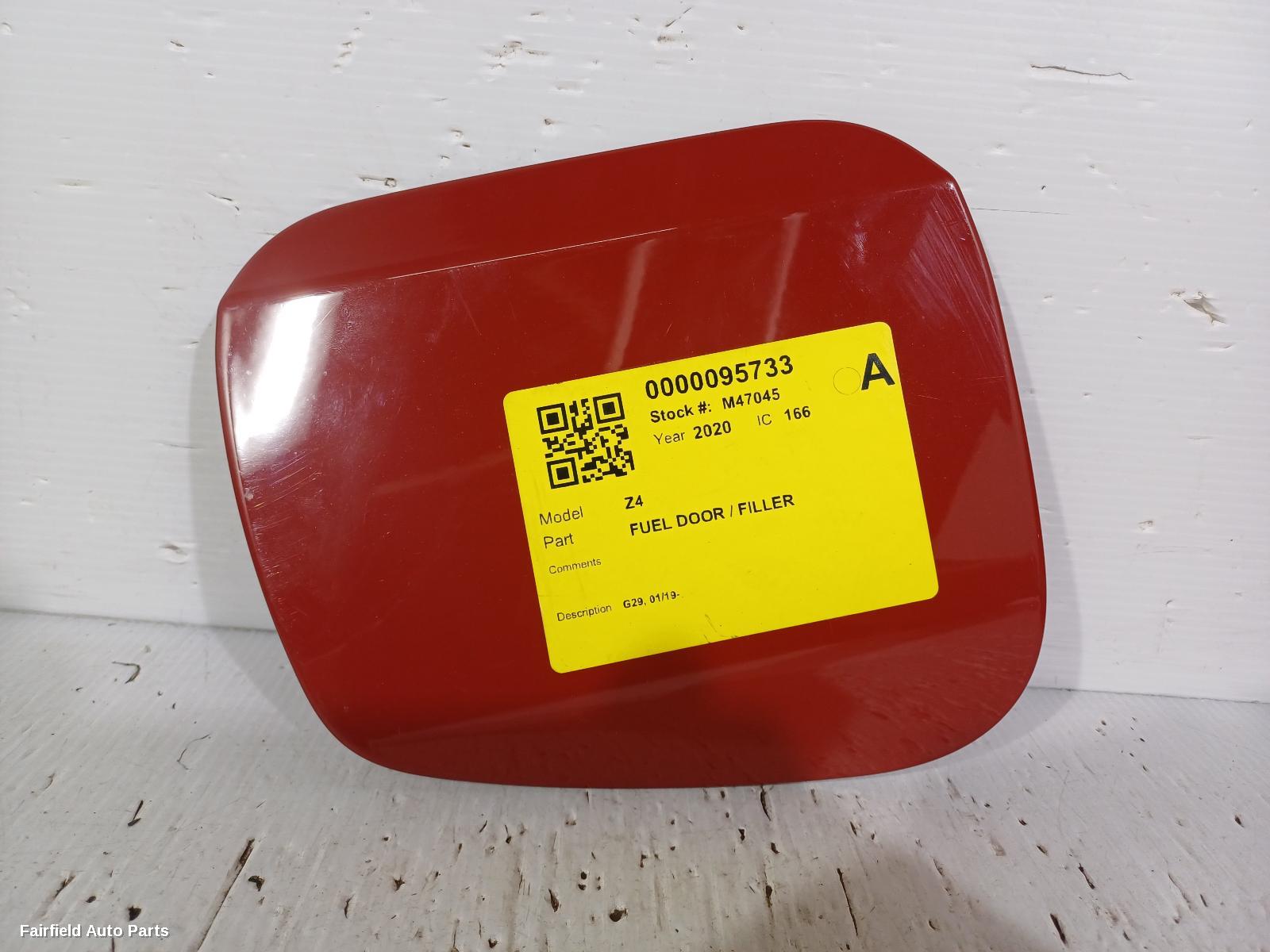 2019-2026 Bmw Z4 Fuel Door   Filler