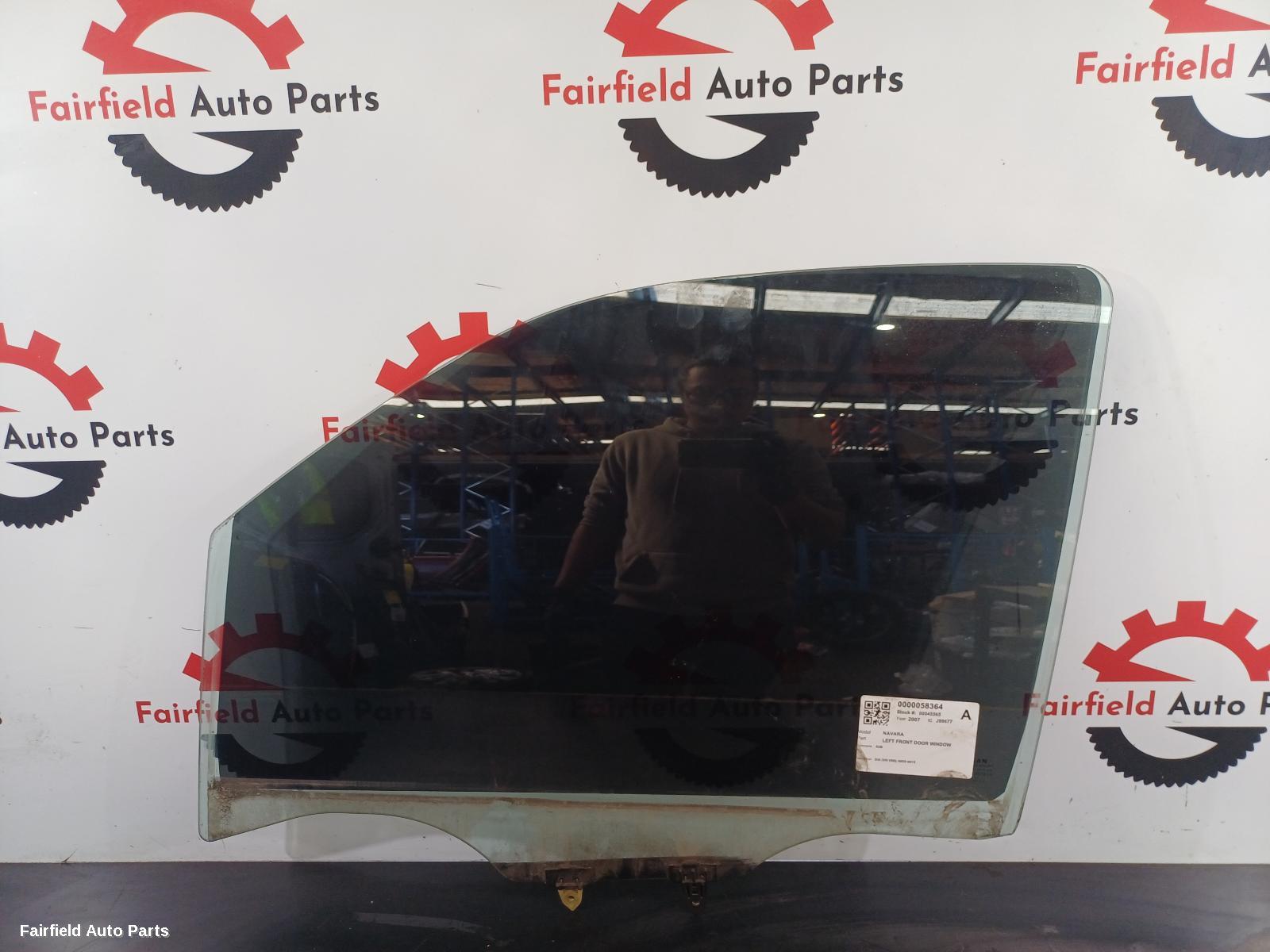2005-2015 Nissan Navara Left Front Door Window