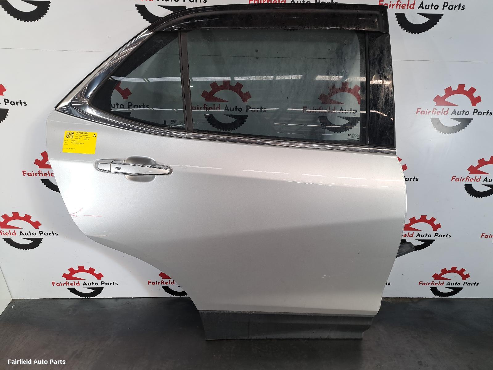 2017-2020 Holden Equinox Right Rear Door Sliding