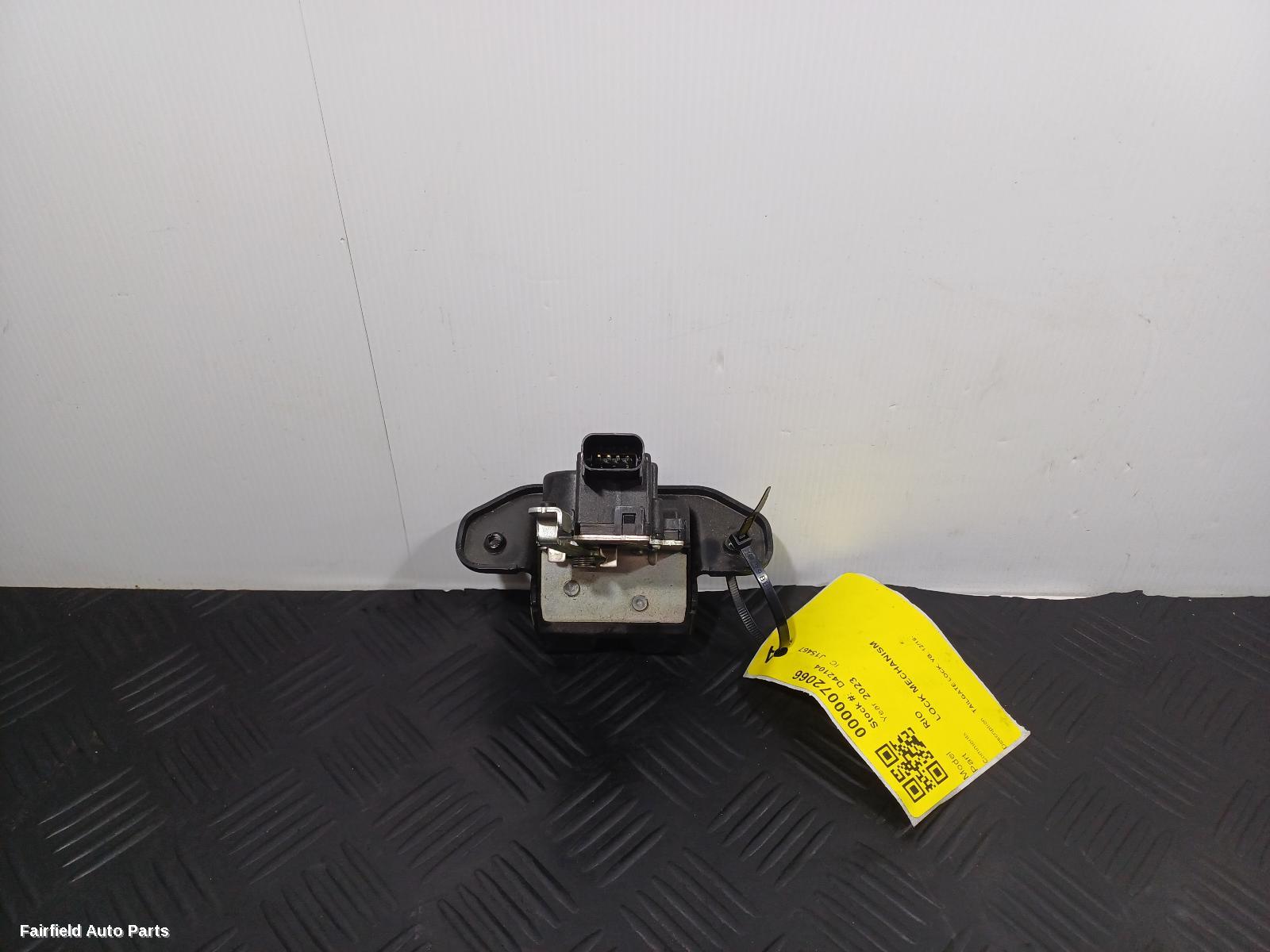 2016-2023 Kia Rio Door Boot Gate Lock