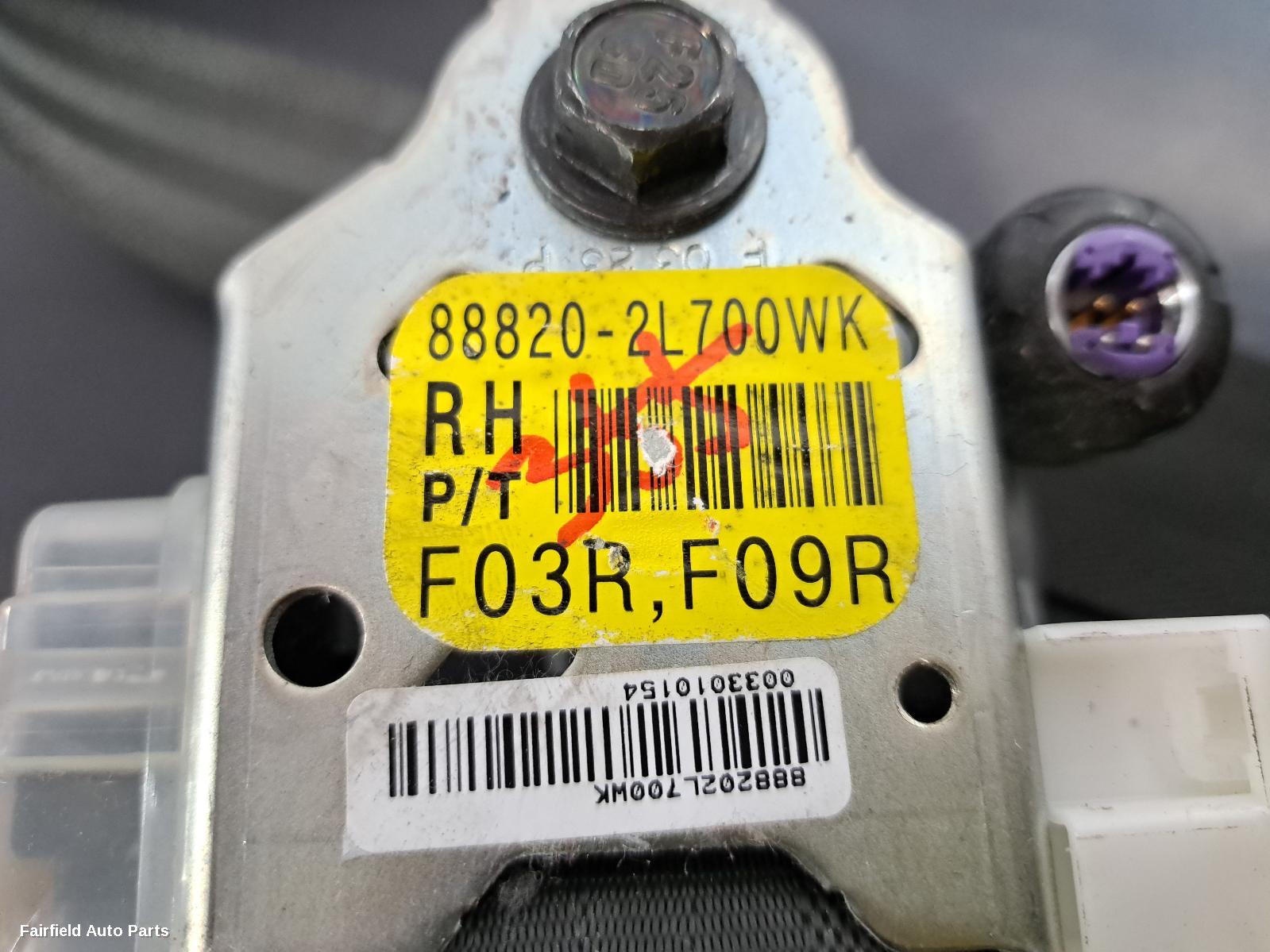 2007-2012 Hyundai I30 Seatbelt Stalk