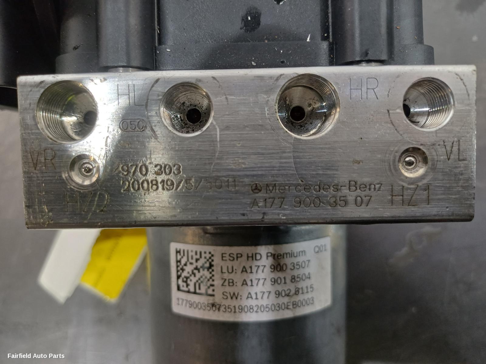 2018-2026 Mercedes A Class Abs Pump Modulator