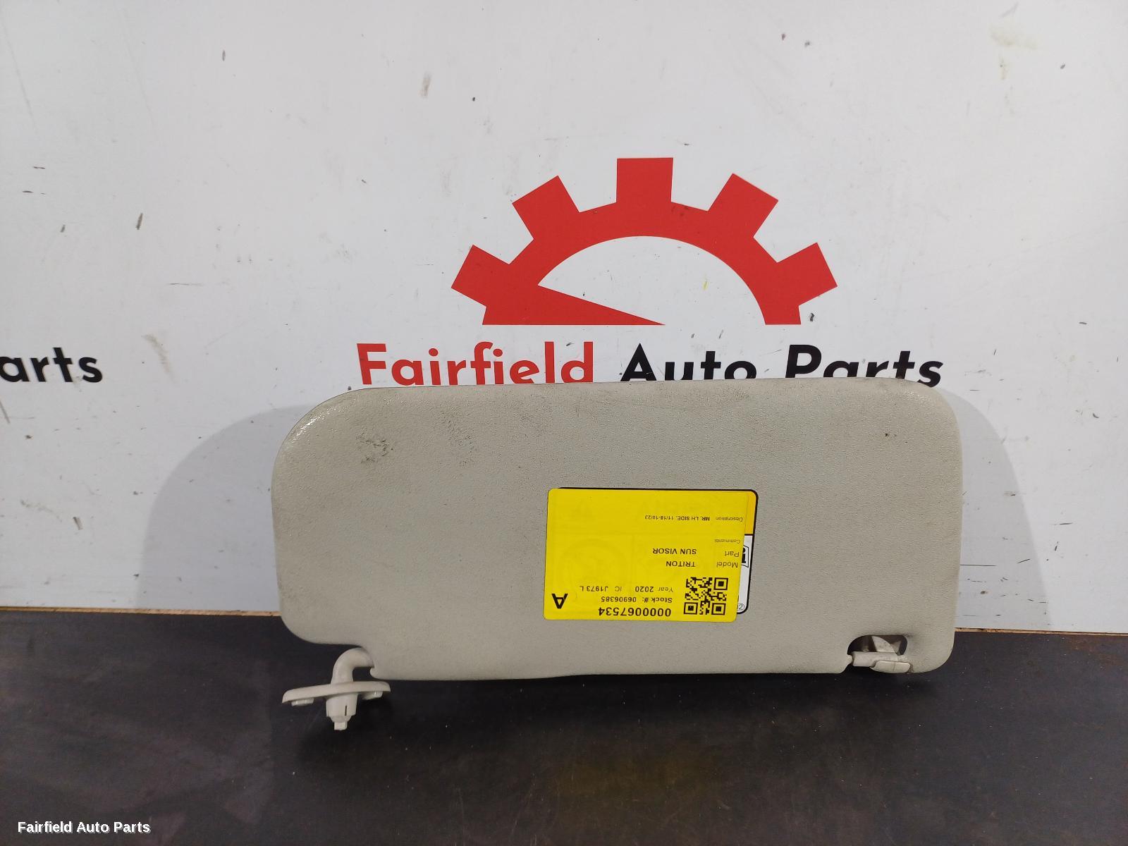 2018-2023 Mitsubishi Triton Sunvisor