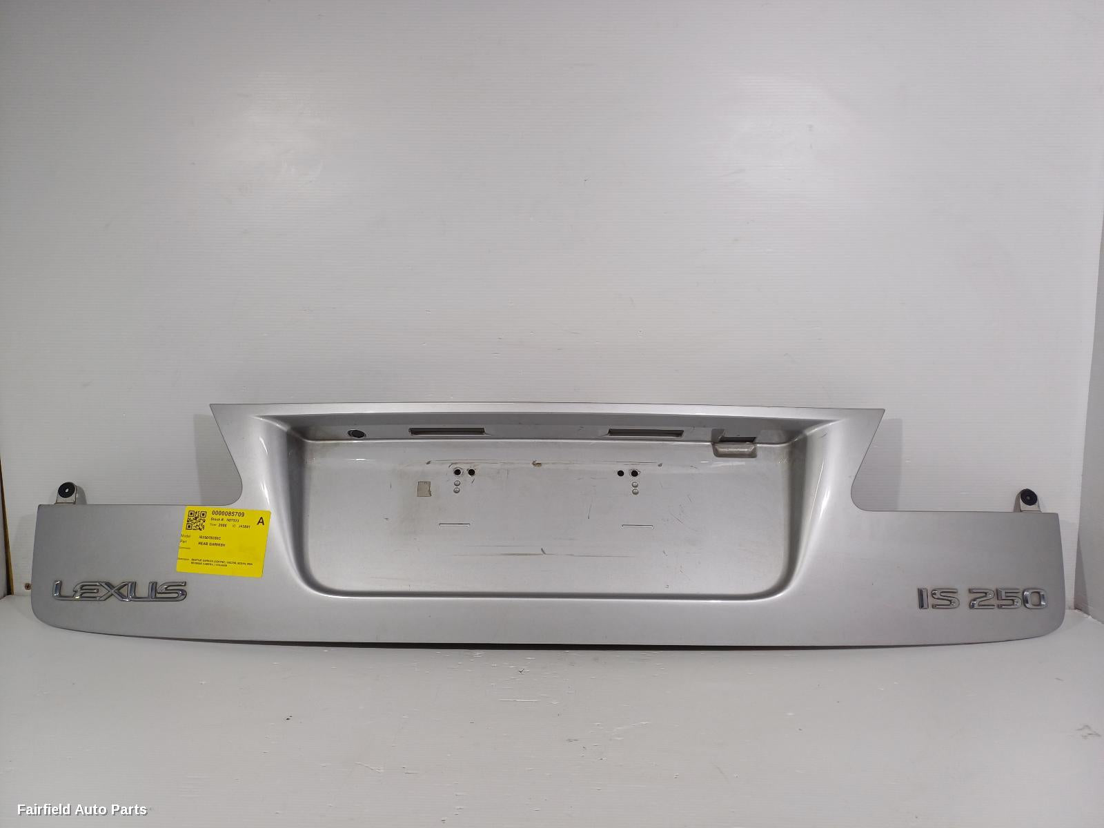 2005-2008 Lexus Is250/is250c Rear Garnish