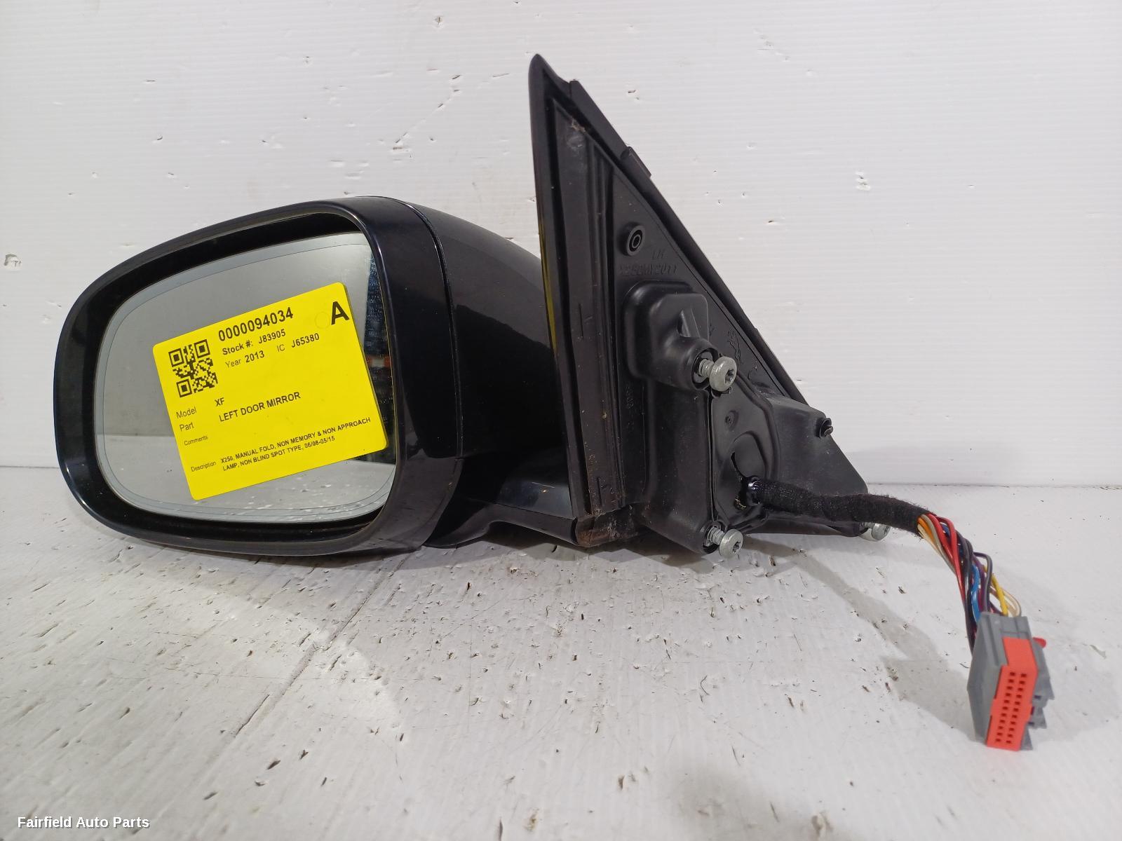 2008-2015 Jaguar Xf Left Door Mirror