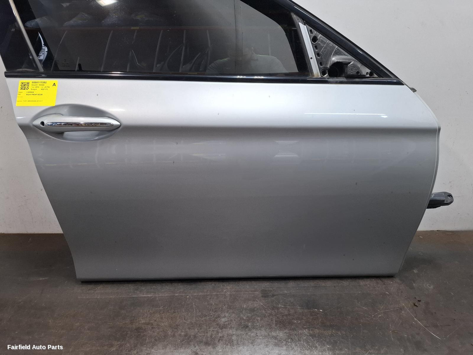 2010-2017 Bmw 5 Series Right Front Door