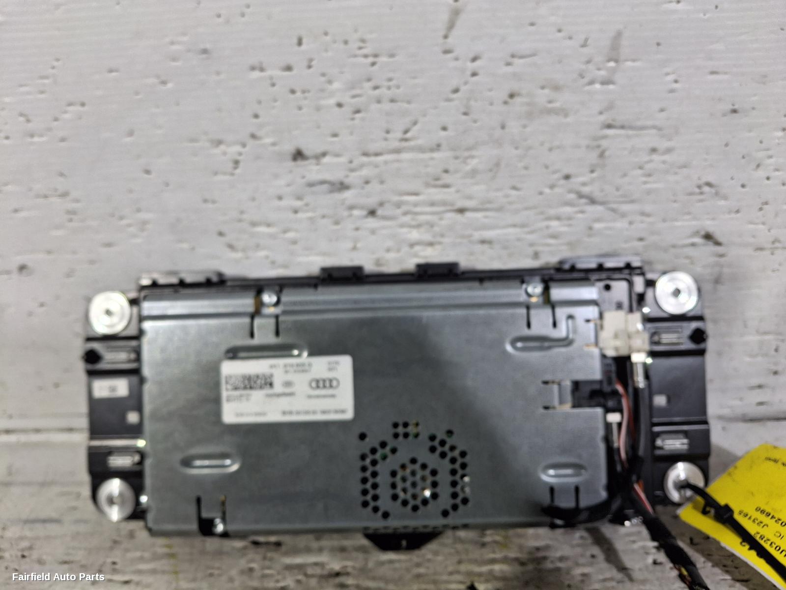 2018-2019 Audi A7 Radio Cd Dvd Sat Tv