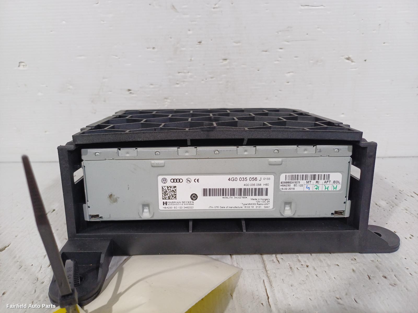 2012-2018 Audi Q3 Radio Cd Dvd Sat Tv