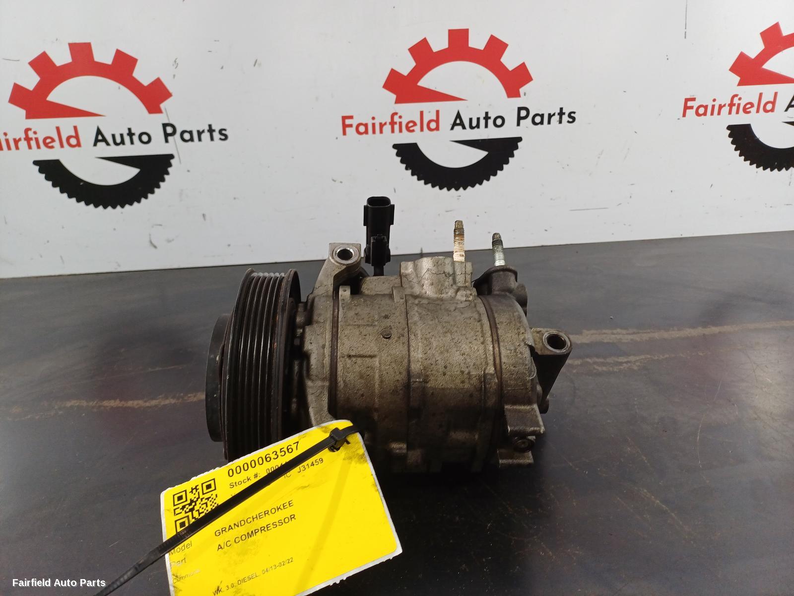 2013-2022 Jeep Grandcherokee A C Compressor