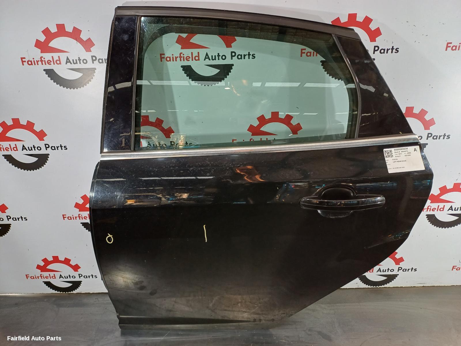 2011-2013 Ford Focus Left Rear Door Sliding