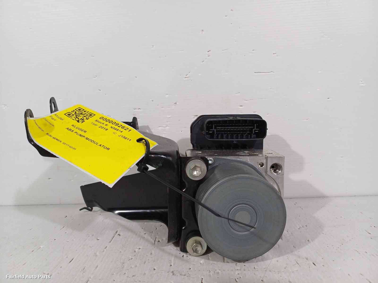 2017-2021 Toyota Kluger Abs Pump Modulator