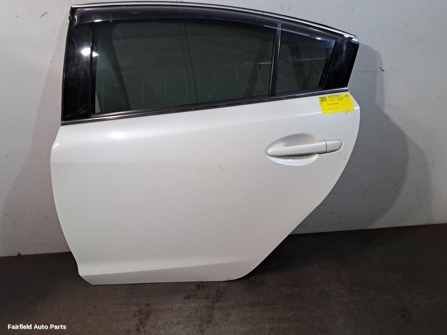 2012-2024 Mazda 6 Left Rear Door Sliding