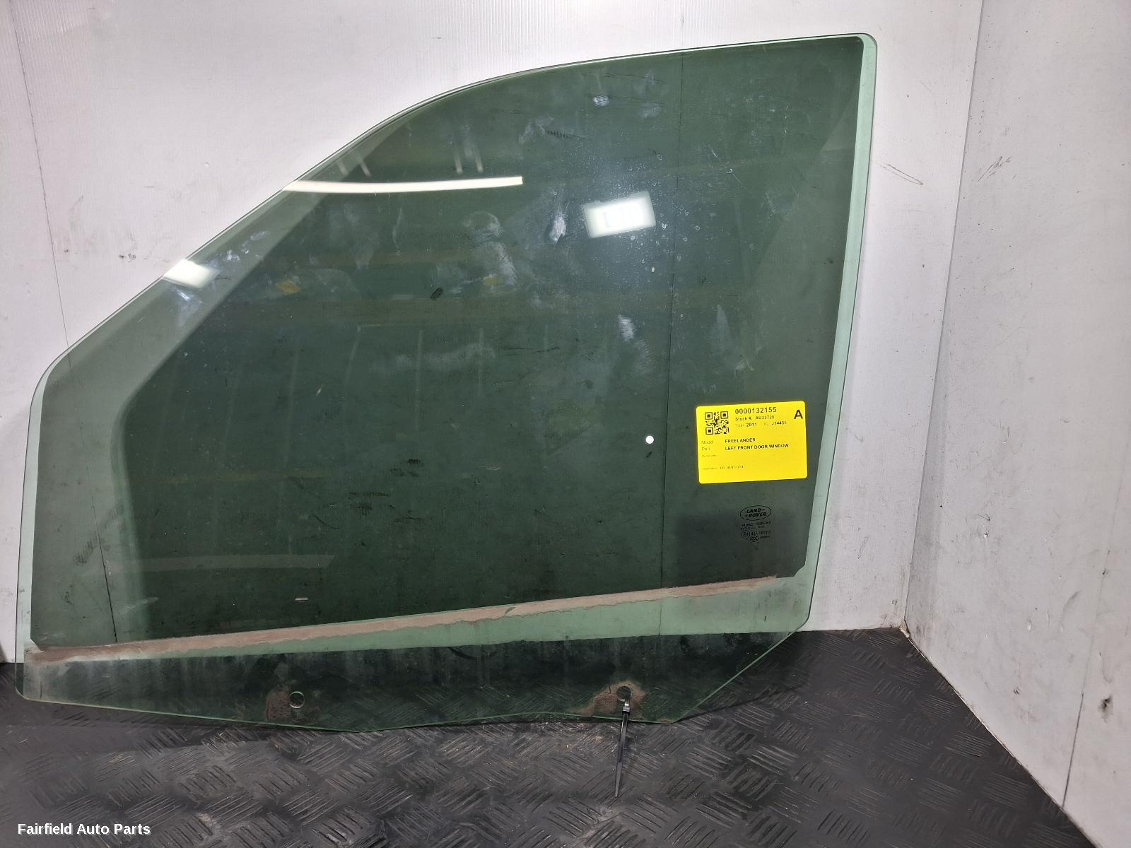 2007-2014 Land Rover Freelander Left Front Door Window