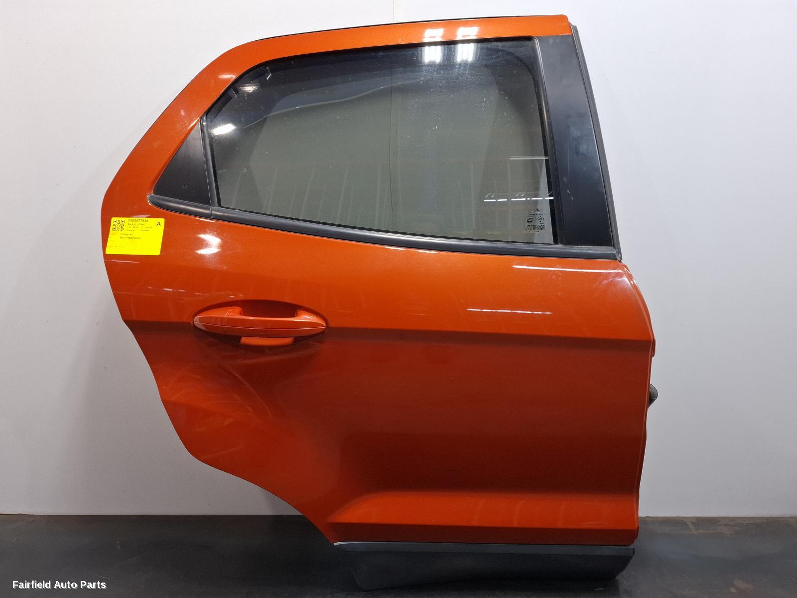 2013-2017 Ford Ecosport Right Rear Door Sliding