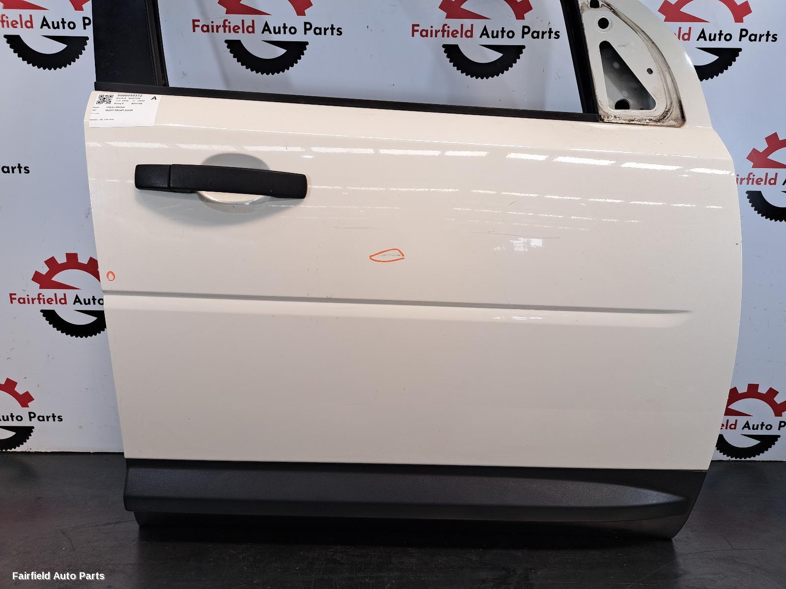 2007-2010 Land Rover Freelander Right Front Door