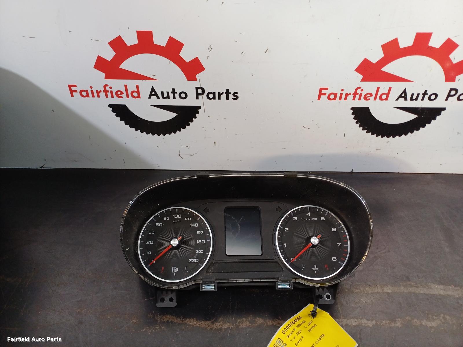 2020-2024 Mg Zs Instrument Cluster