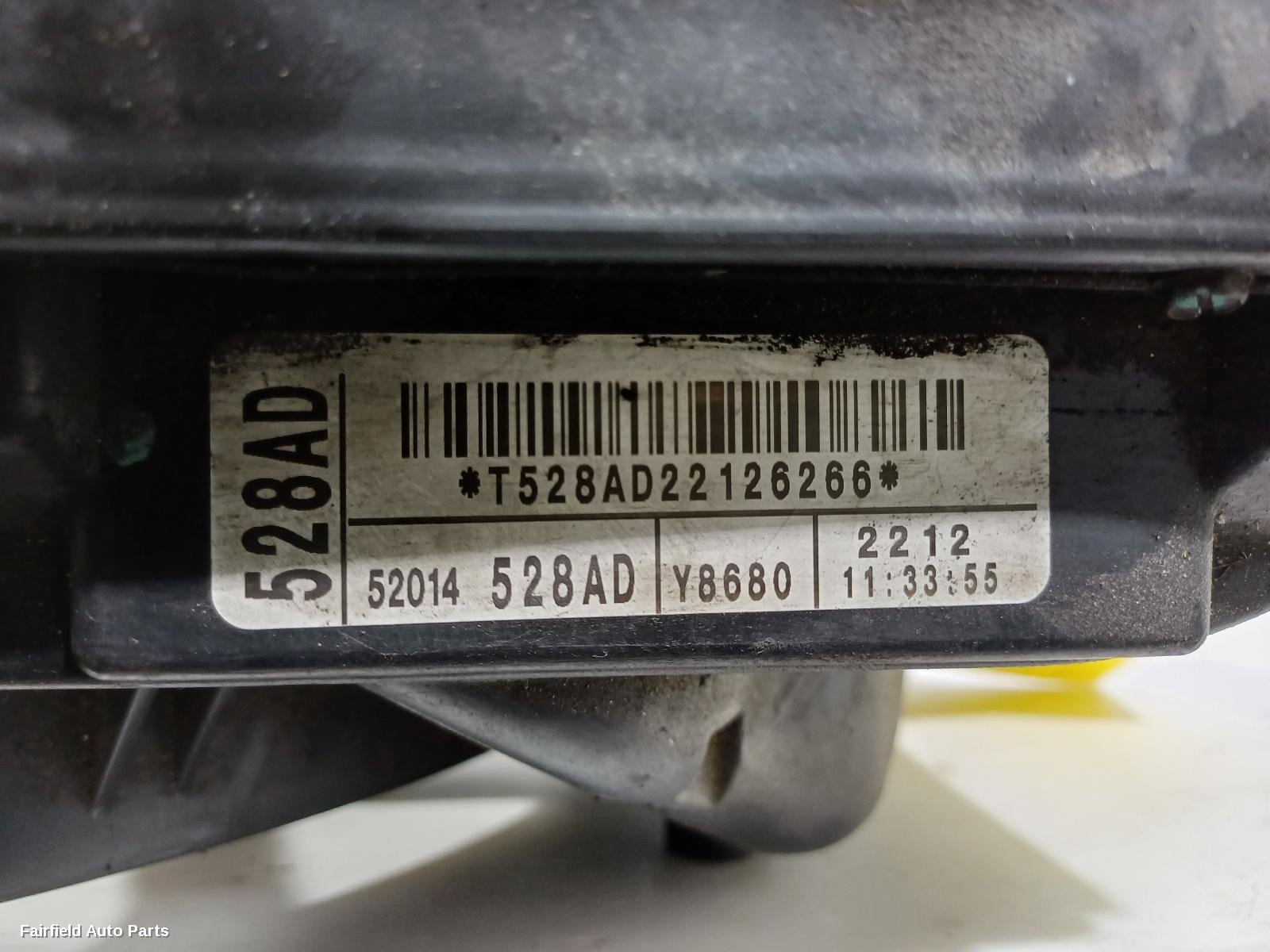 2010-2013 Jeep Grandcherokee Fan