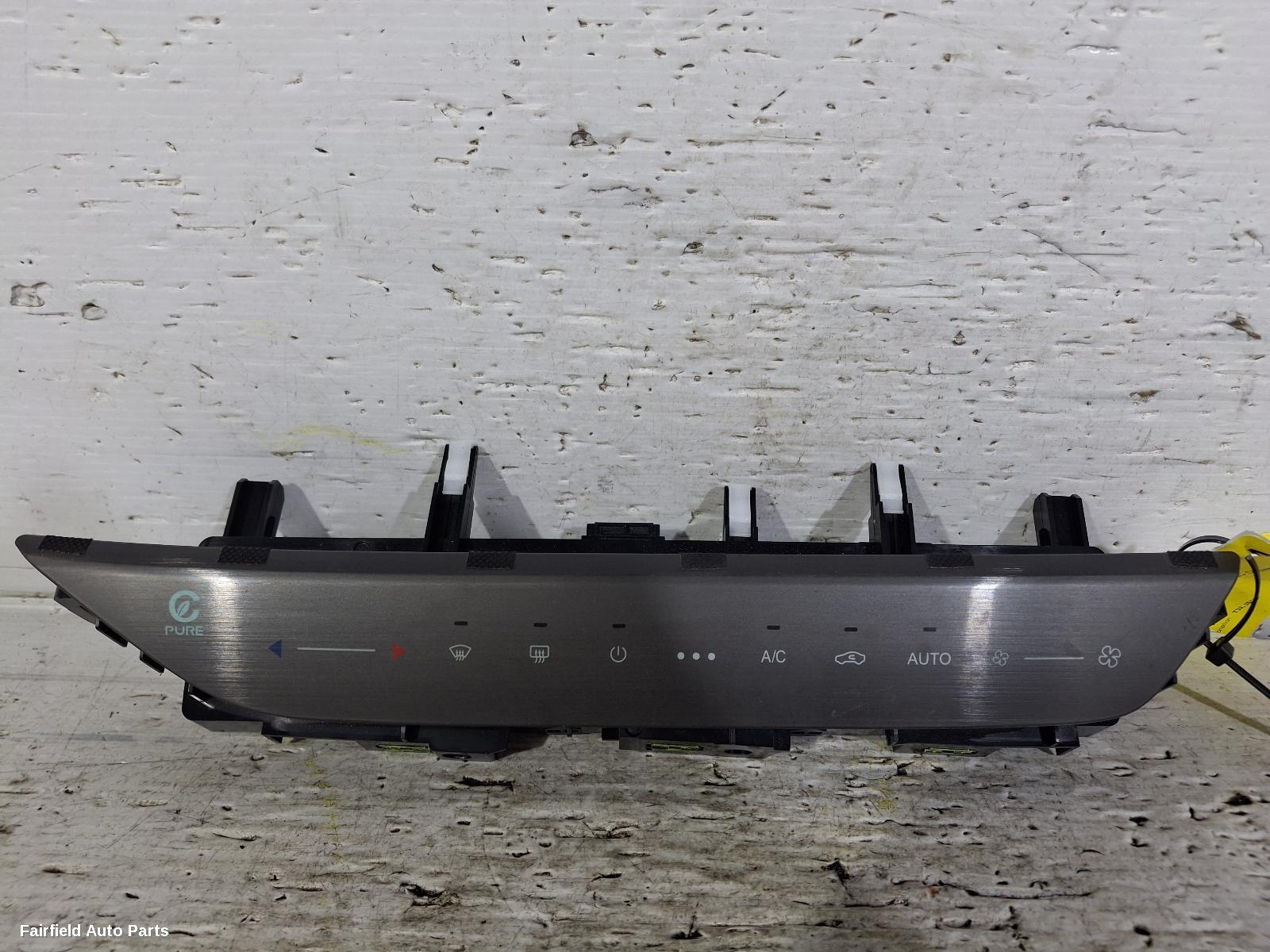 2023-2026 Chery Tiggo 7 Pro Heater Ac Controls