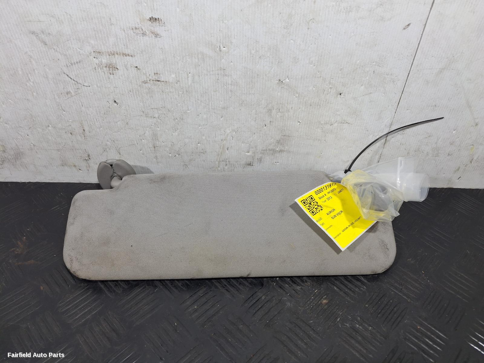 2012-2017 Toyota Aurion Sunvisor