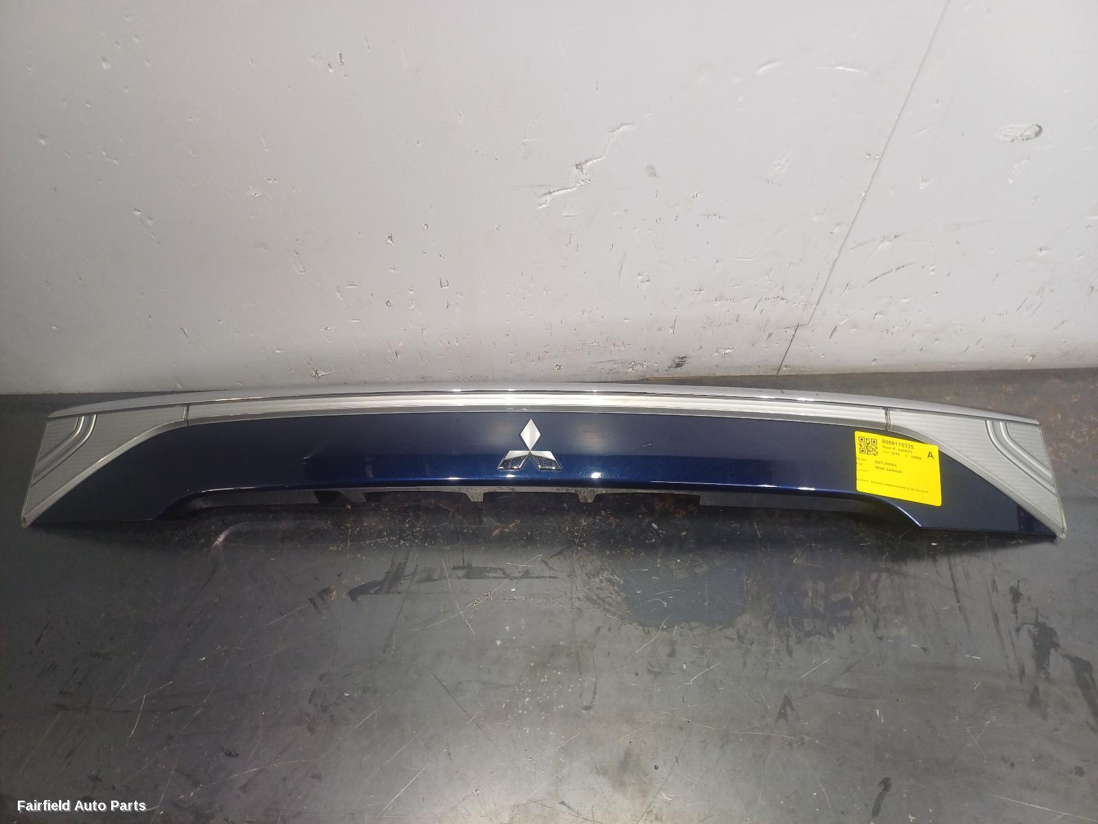 2012-2015 Mitsubishi Outlander Rear Garnish