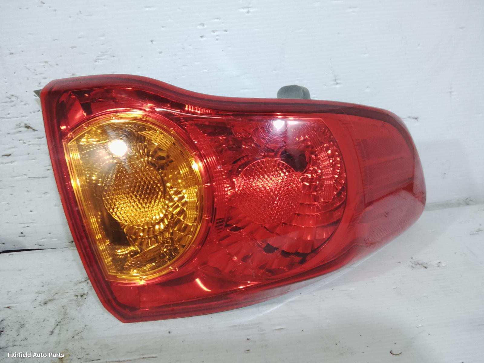 2007-2010 Toyota Corolla Left Taillight