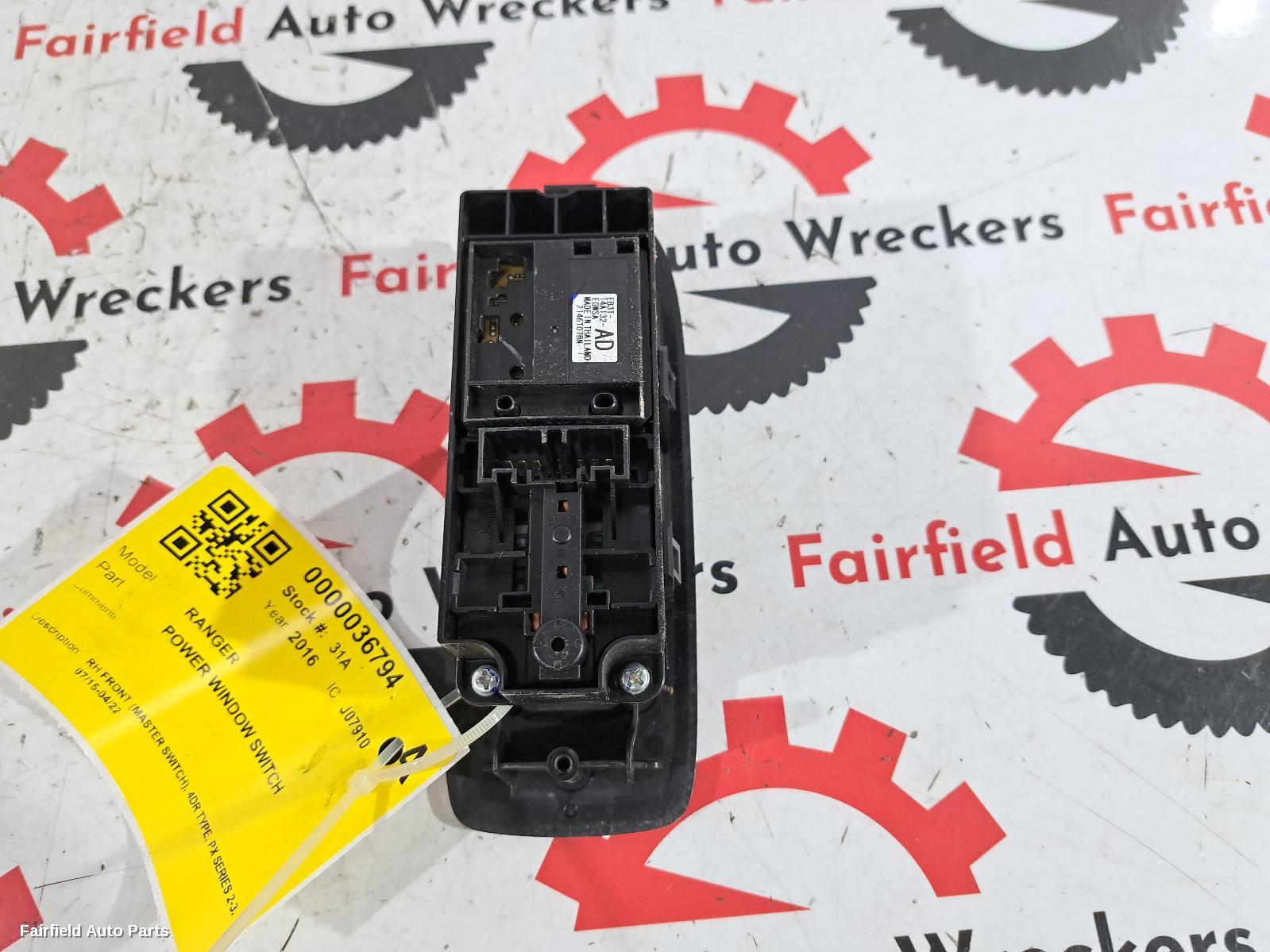 2015-2022 Ford Ranger Pwr Dr Wind Switch